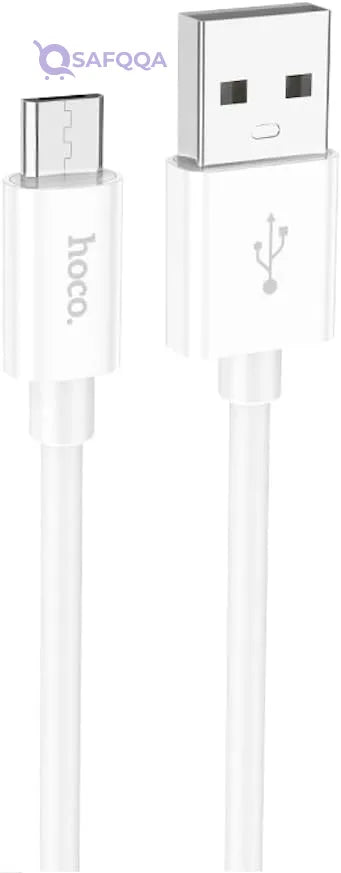 Hoco X87 - Magic Silicone Charging And Data Transmition,  Cable USB-A TYPE-C Plug, Compatible With Samsung Huawei Xiaomi Oppo - Safqqa