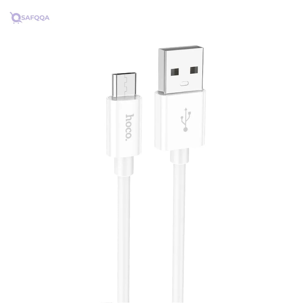 Hoco X87 - Magic Silicone Charging And Data Transmition,  Cable USB-A TYPE-C Plug, Compatible With Samsung Huawei Xiaomi Oppo - Safqqa