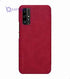 Nillkin Qin Leather Series Cover Case Designed For Huawei Honor 30 - Red - Safqqa Egypt