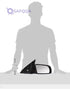 Fit System 68599N Passenger Side Mirror for Nissan Altima Sedan, Textured Black, PTM Cover, w/Turn Signal, Foldaway, Power - Safqqa