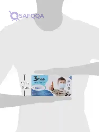 Bubbles Face Mask – 3-Layer Protective Disposable Mask - Safqqa