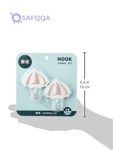 BB Plastic hanger set 2pcs solar shape 1hook carrying 2k• Strong carrying capacity up to 2 kg - Safqqa