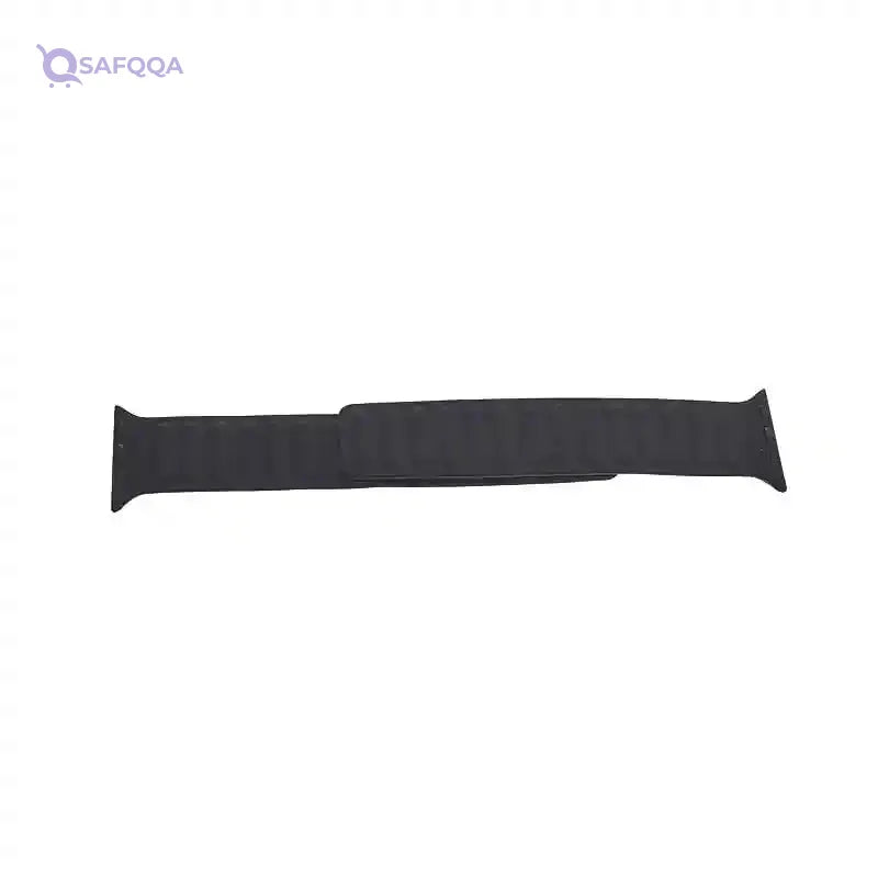 Generic Silicone Two Faced Magnetic Clasp Adjustable Watch Strap With Modern Design For Unisex Compatible With Smart Watches 38/40/41 MM - Safqqa Egypt