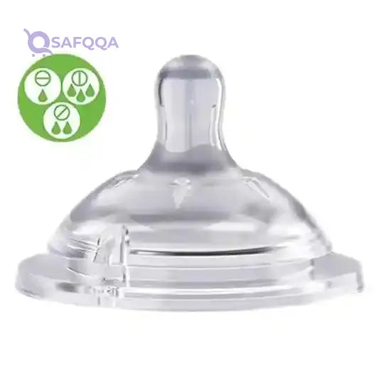 Chicco Bottle Nipples For Child ( 4 Months) -2 pcs - Safqqa