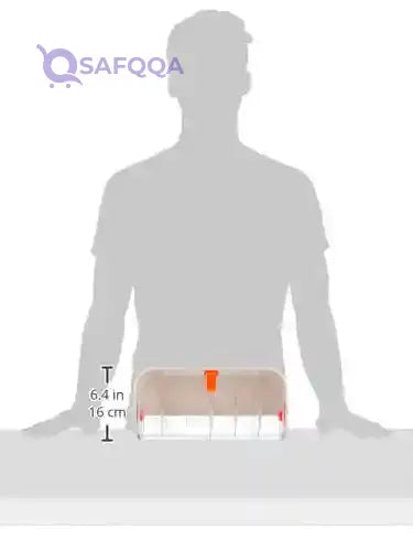 Acrylic Wall-Mounted Underwear Organizer Box - Clear White - Safqqa Egypt