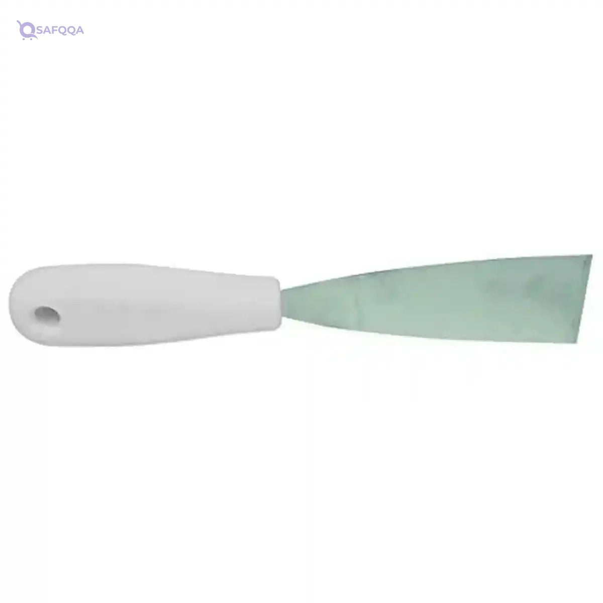 Maya Stainless Steel Spatula with PP Handle Medium (40 mm) White 88040 - Safqqa