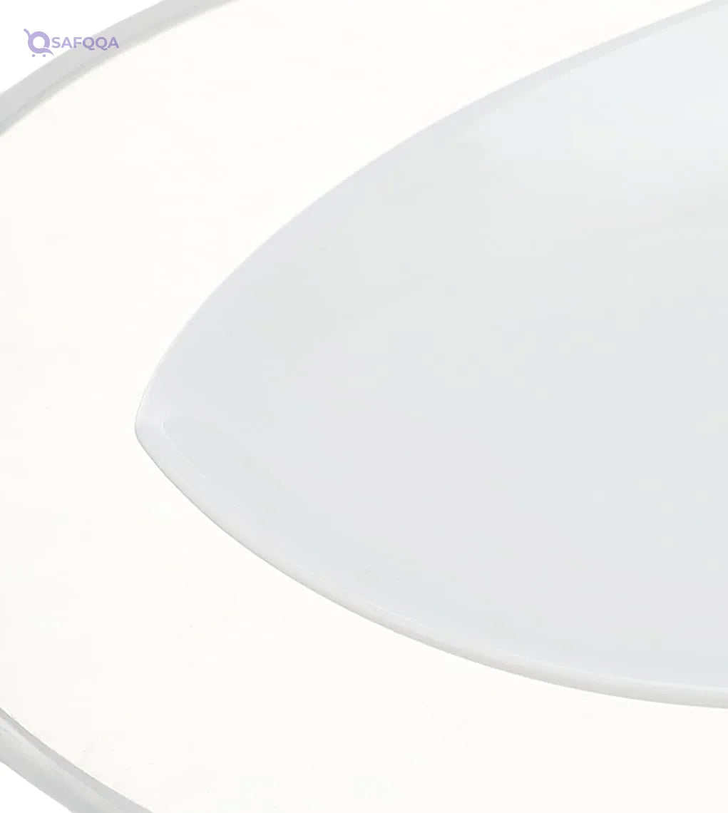 Royal Porcelain-Butter dish• Elegant design enhances table presentation - Safqqa