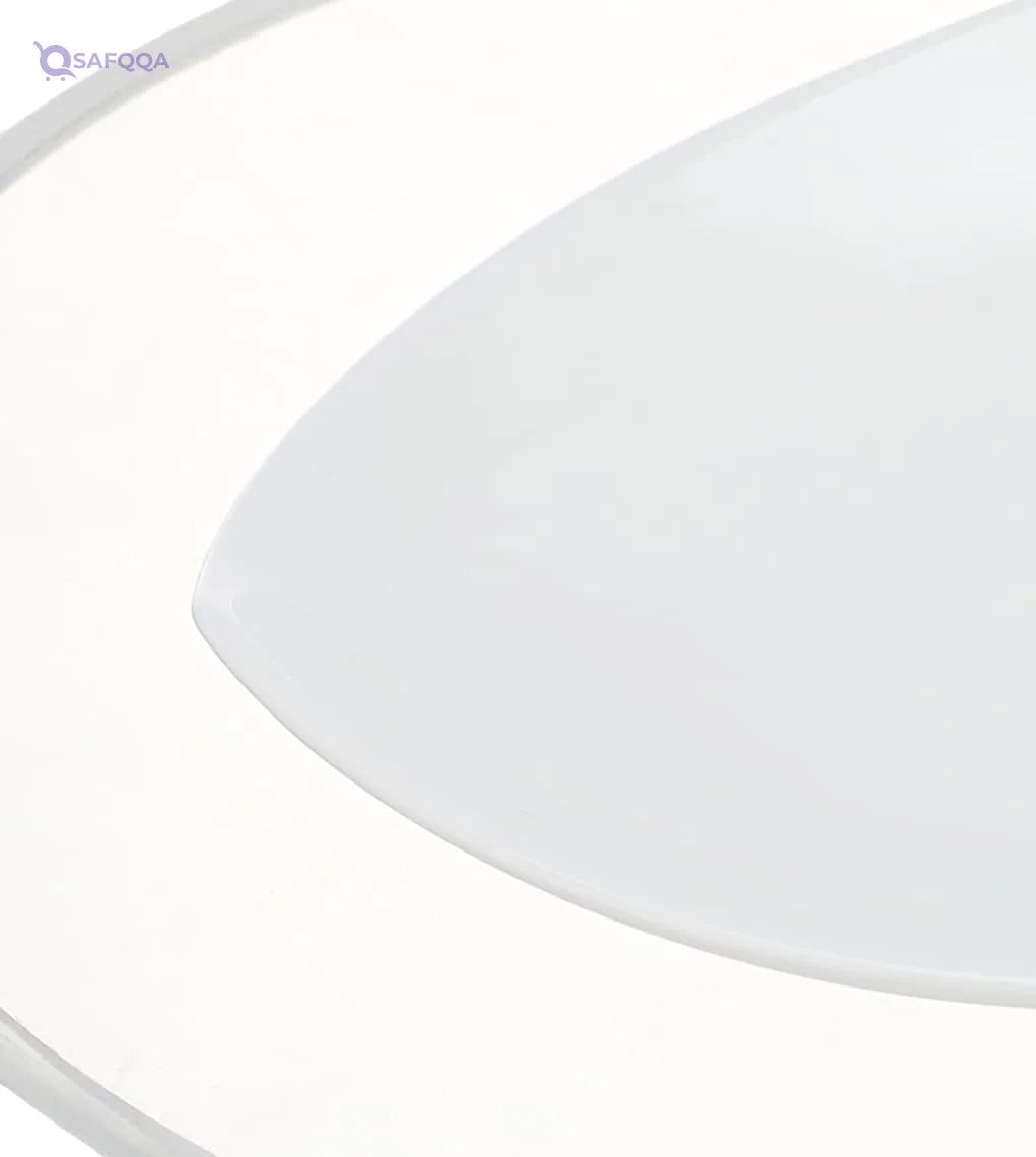 Royal Porcelain-Butter dish• Elegant design enhances table presentation - Safqqa