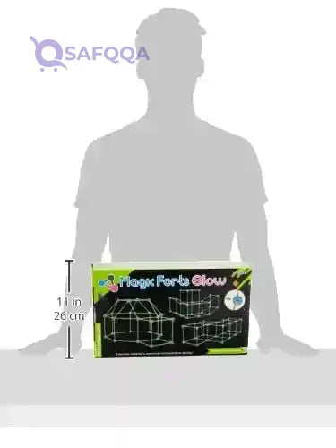 Luminous diy castle building / puzzle diy tent (81pcs) magic forts glow - Safqqa Egypt