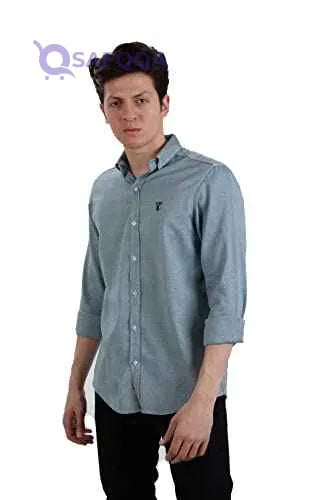 White Rabbit Men's Long Sleeve Shirt (WR2016S20) - Safqqa Egypt