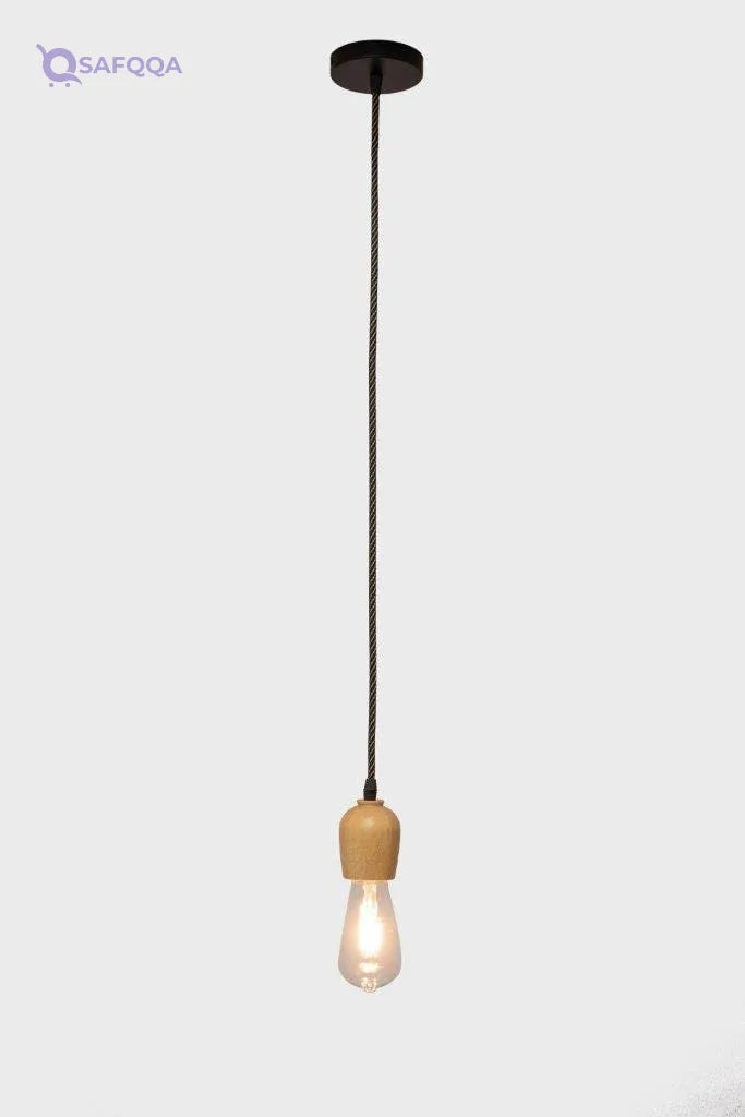 Alameer for light Modern Wooden ,1 lamp - Safqqa