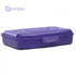Mintra Home Utility Boxes - (7.7inW x4.0inD x1.61inH) - 450ml PURPLE Pack of 3 - Safqqa