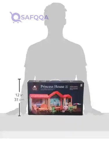 QIXI TOYS Princess House, 96 Pieces, 3years - Safqqa Egypt