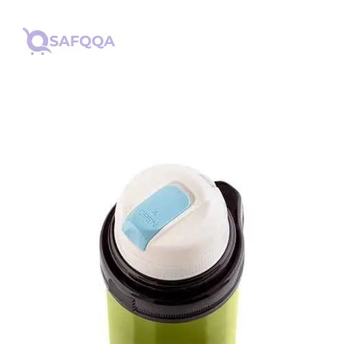 La Vita - thermos stainless steel 1.00 liter mitac gold with handle & deluxe belt - Safqqa