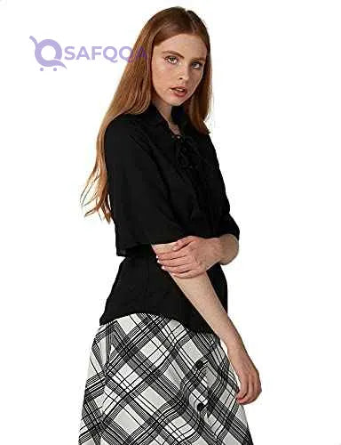 Elle Blouses For Women Easy to pair with jeans, trousers, or skirts - Safqqa