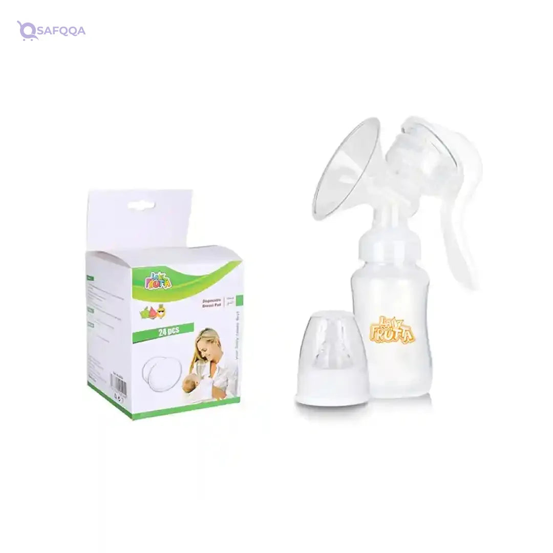 La Frutta Manual Breast Milk Pump Set - Safqqa