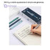 SAFWEL Gel Ink Pen Retractable Pen with Comfortable Grip Barrel Smooth Flowing Ink 0.5mm Black Ink for School Office Home (Color : Beige) - Safqqa