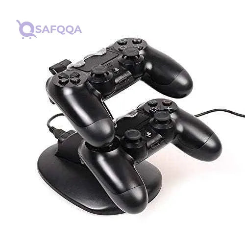 PS4 / Slim / Pro Dual USB Controller Charging Dock Station - Safqqa