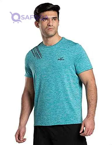Magma Round-Neck Short-Sleeve Regular Fit T-shirt for Men XS - Safqqa Egypt