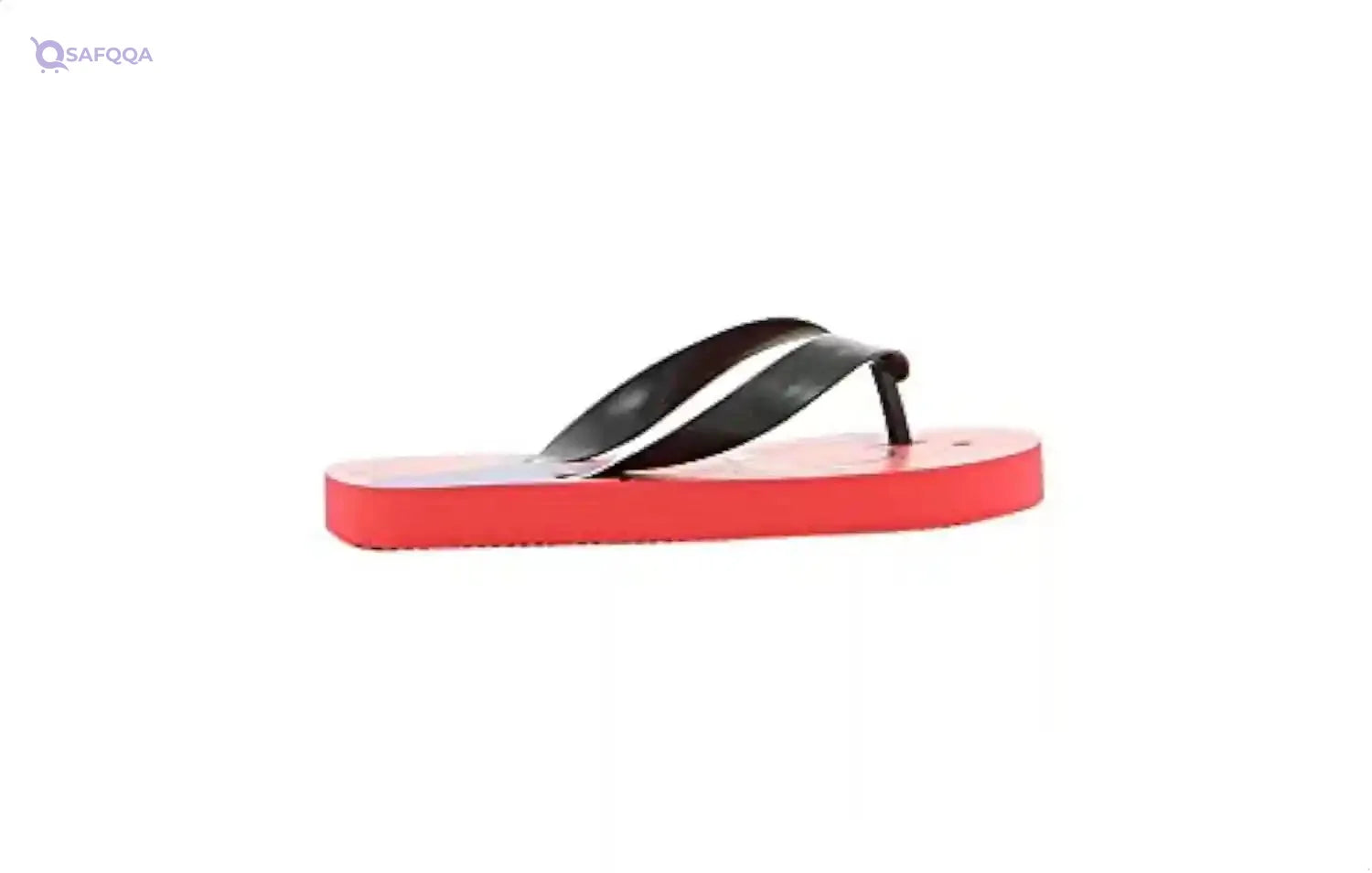 Leomil Spiderman-Print Flip Flops For Boys - Red and Black - Safqqa Egypt