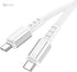 Hoco X85 Strength Silicone Fast Charging & Data Transmission Cable (60W – 3A – 1M) – USB-C to USB-C - Safqqa