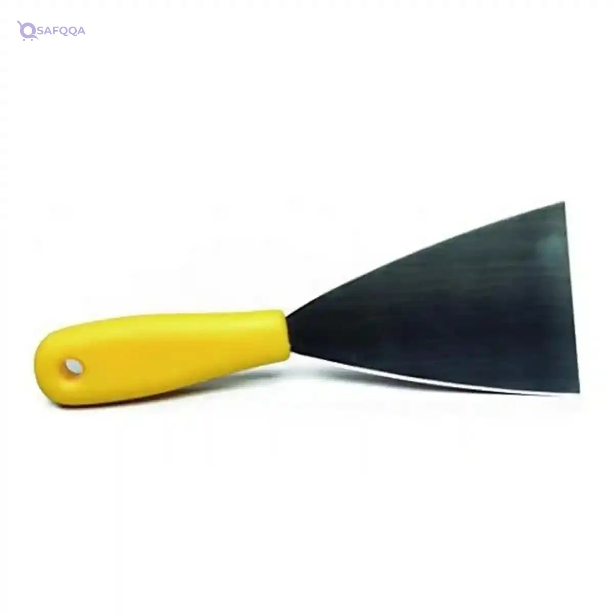 Maya Stainless Steel Spatula with PP Handle Medium (80 mm) Yellow 88080 - Safqqa Egypt