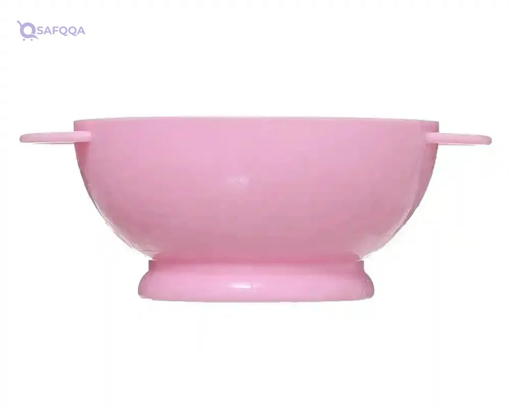 Kids Plastic Dining Set 3-Piece (Plate + Spoon + Fork) – Pink, Model DR-A-629 - Safqqa