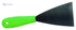 Maya Stainless Steel Spatula with PP Handle Stiff (80 mm) Green 88082 - Safqqa Egypt