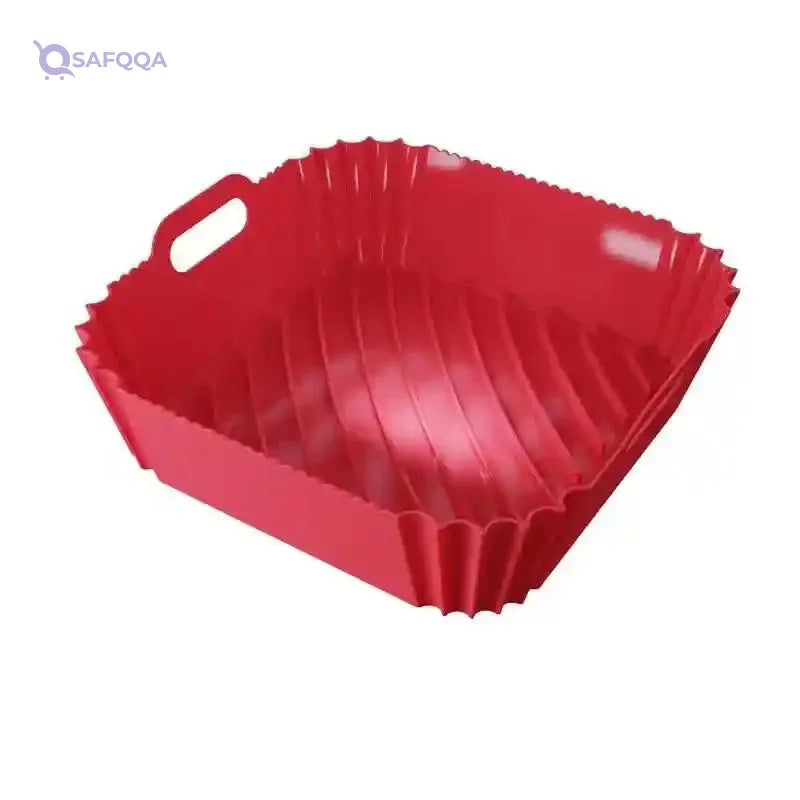 Silicone Air Fryer Liner – Reusable Non-Stick Liner, 22cm (1 Piece) - Safqqa
