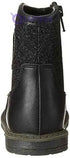 Sprox Mixed Media Stitched-Heart Detail Side-Zip Mid-Calf Boots for Girls - Safqqa Egypt
