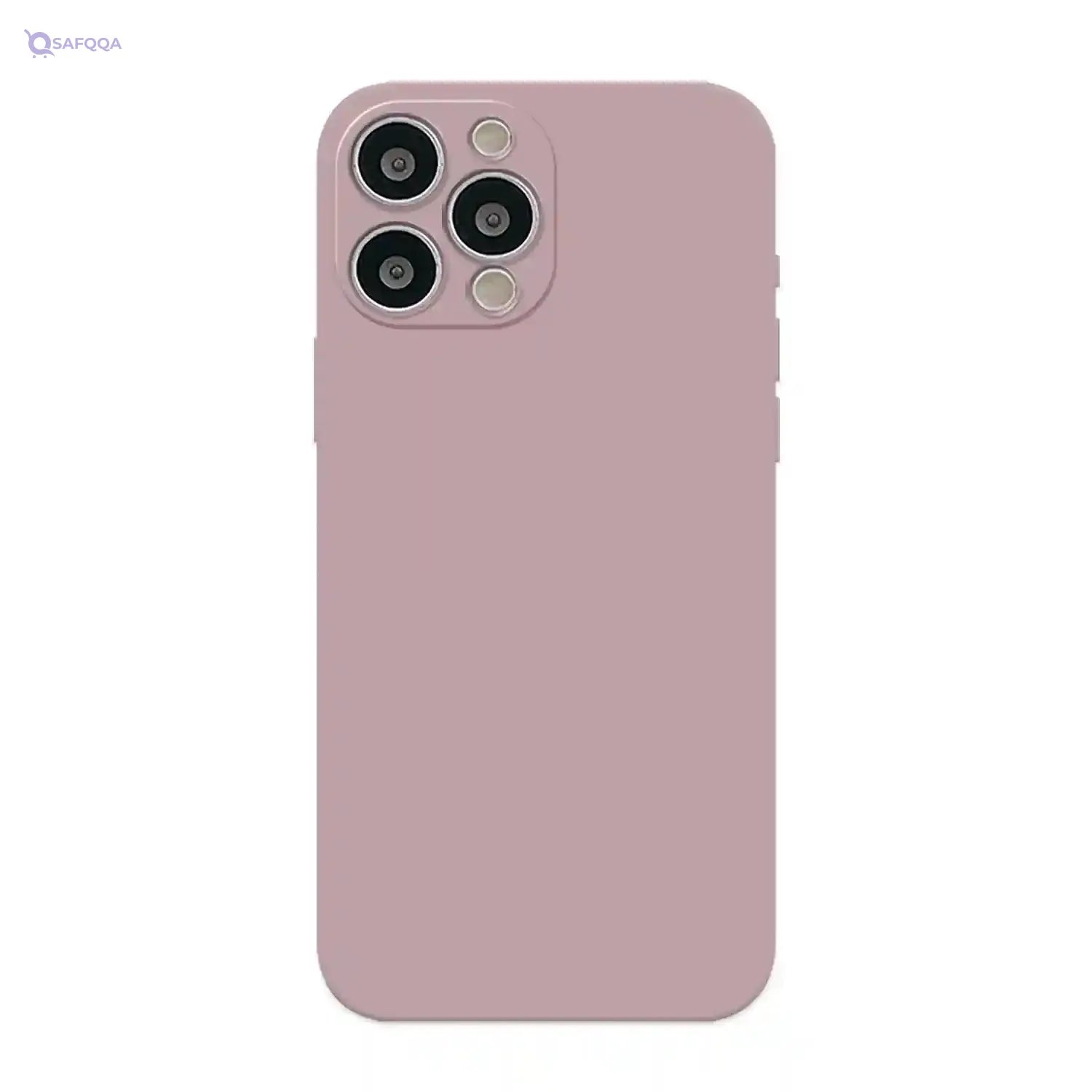 Case for iPhone 13pro max, 6.7-Inch, Silky-Soft Touch, Full-Bodypro maxtective Case, Shockproof Cover with Microfiber Lining (Meat pink) - Safqqa Egypt