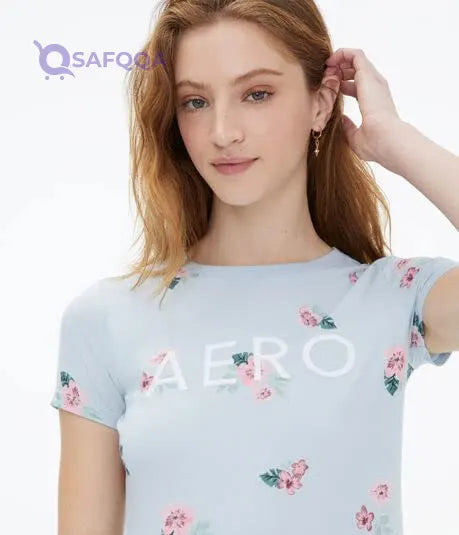 Aeropostale T-Shirt For Women ,• Comfortable fit with easy movement. - Safqqa