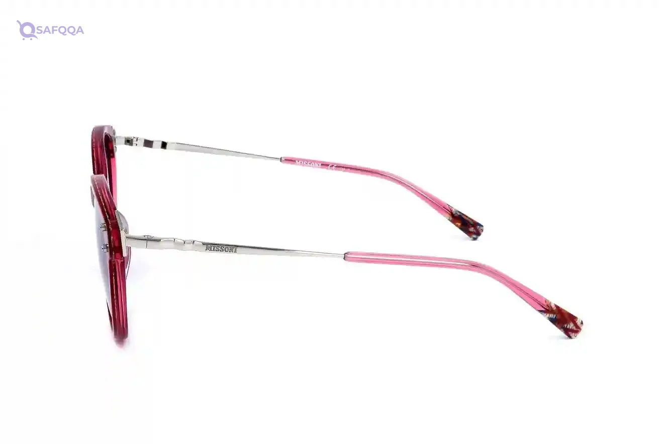 MIS 0026/S 2R0 Sunglasses – Fuchsia Pattern, Metal - Safqqa