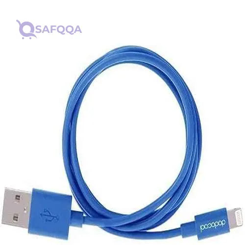 DODOCOOL KX2398 CABLE LIGHTNING CERTIFIED CHARGE & SYNC FOR IPHONE, 1M - BLUE - Safqqa