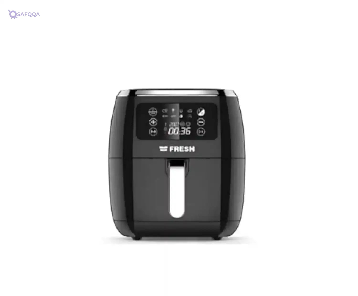 Fresh Air Fryer without Oil, 5.5 Litres, 1800 Watt - Black (Minor Scratch)- Damage Box - Safqqa