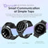 Oraimo Watch 2R Bluetooth Calling Smart Watch for Men and Women,1.39"HD Smart Fitness Watch with Stepping Meter Heart Rate Monitor,120+ Sports Modes & Quickly Reply SMS - Safqqa