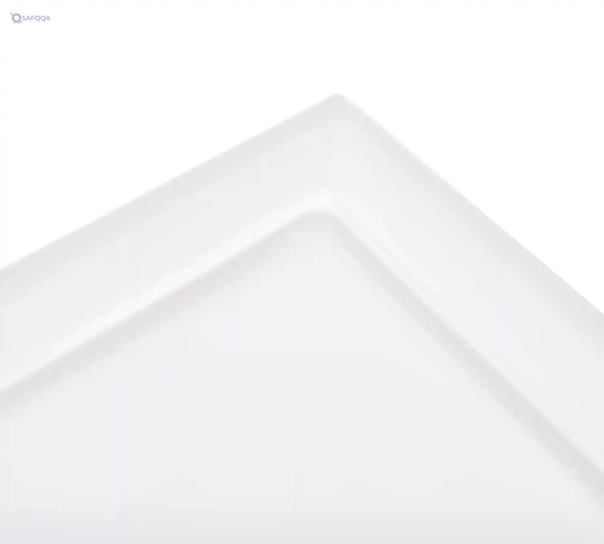 Tunisie Porcelaine Moonscape Square Plate For Home Uses, Restaurants & Hotels, 28Cm Dishwasher and microwave safe - Safqqa