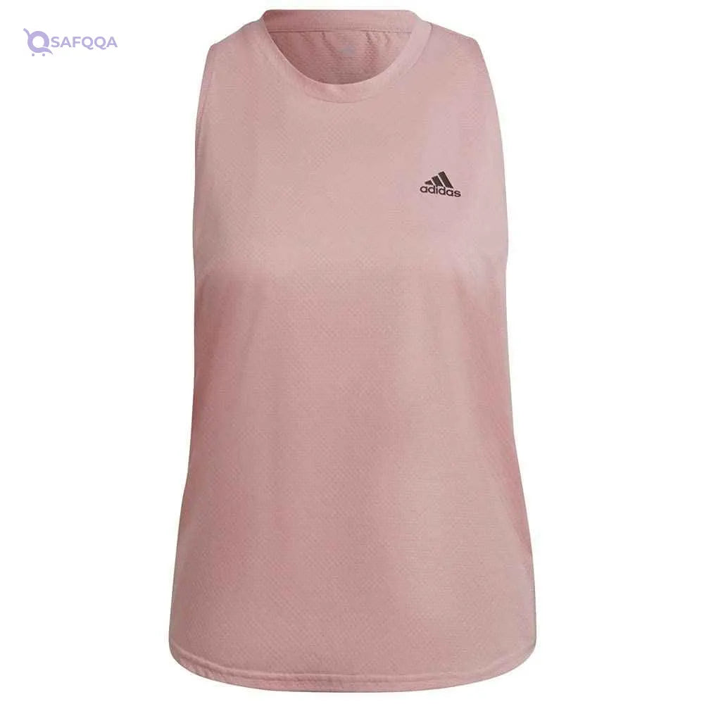 Adidas RI 3B TANK HB9353 RUNNING wonder mauve TANK For Women - Safqqa