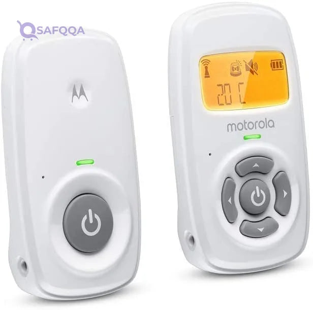 Motorola Step-Up Digital Audio Baby Monitor – With Room Temperature Display - Safqqa