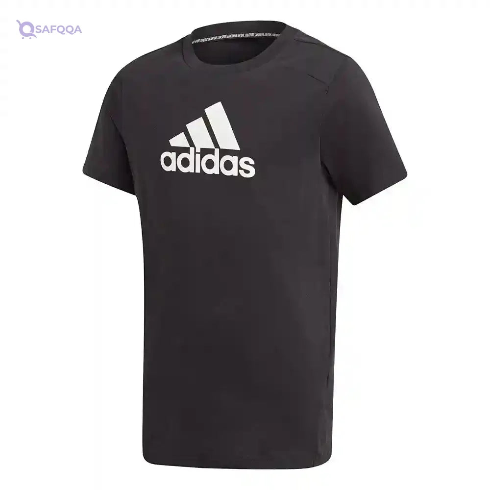 Adidas Boys’ Cotton Front Logo T-Shirt - Safqqa