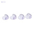 Generic Silicon Multi Purpose Lock Protection Products With Smile Face Design For Baby Safety Set Of 4 Pieces - Clear - Safqqa
