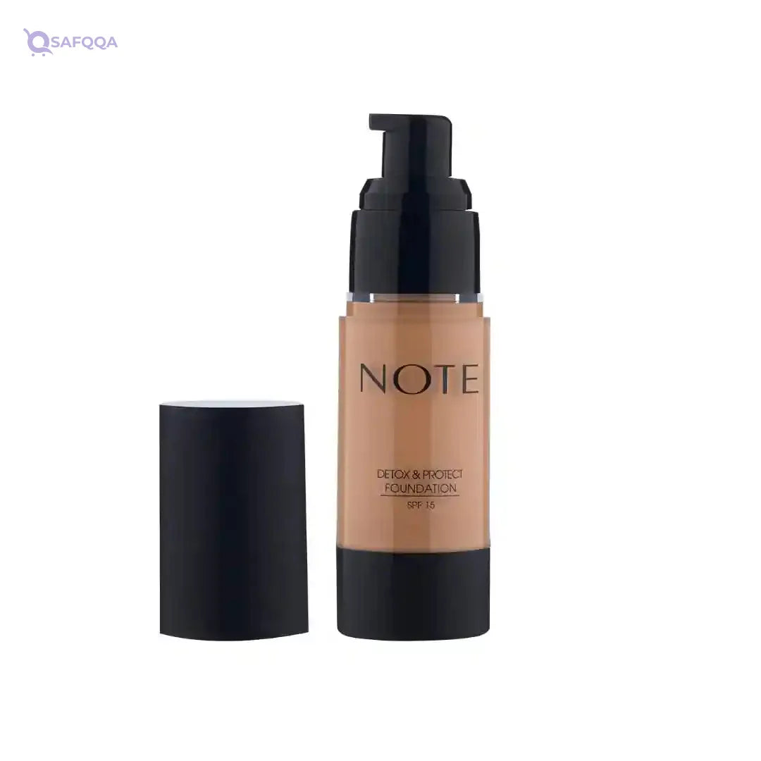 Note Cosmetique Detox And Protect Foundation 07 Pump Apricot - Safqqa