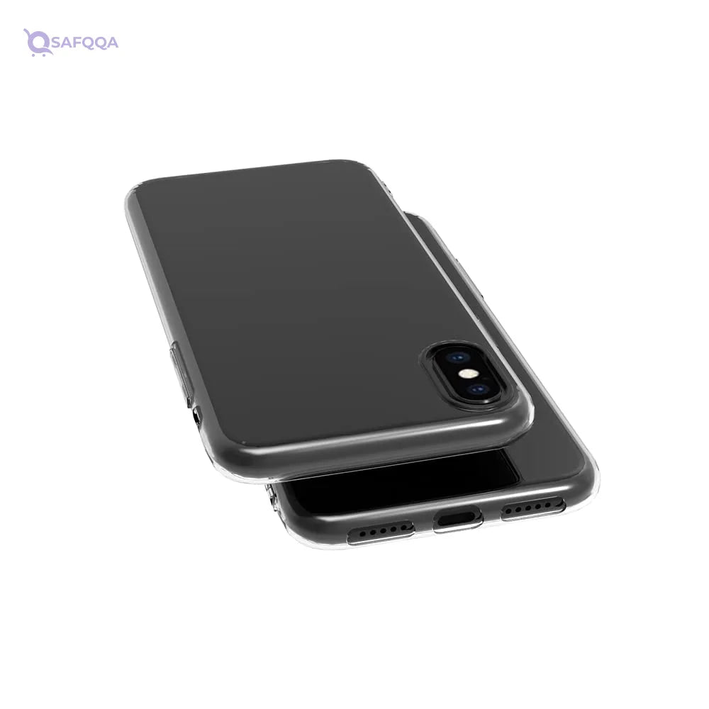 Limnan Case for iPhone XSMAX, 6.5-Inch, Silky-Soft Touch, Full-Body Protective Case, Shockproof Cover with Microfiber Lining. - Safqqa