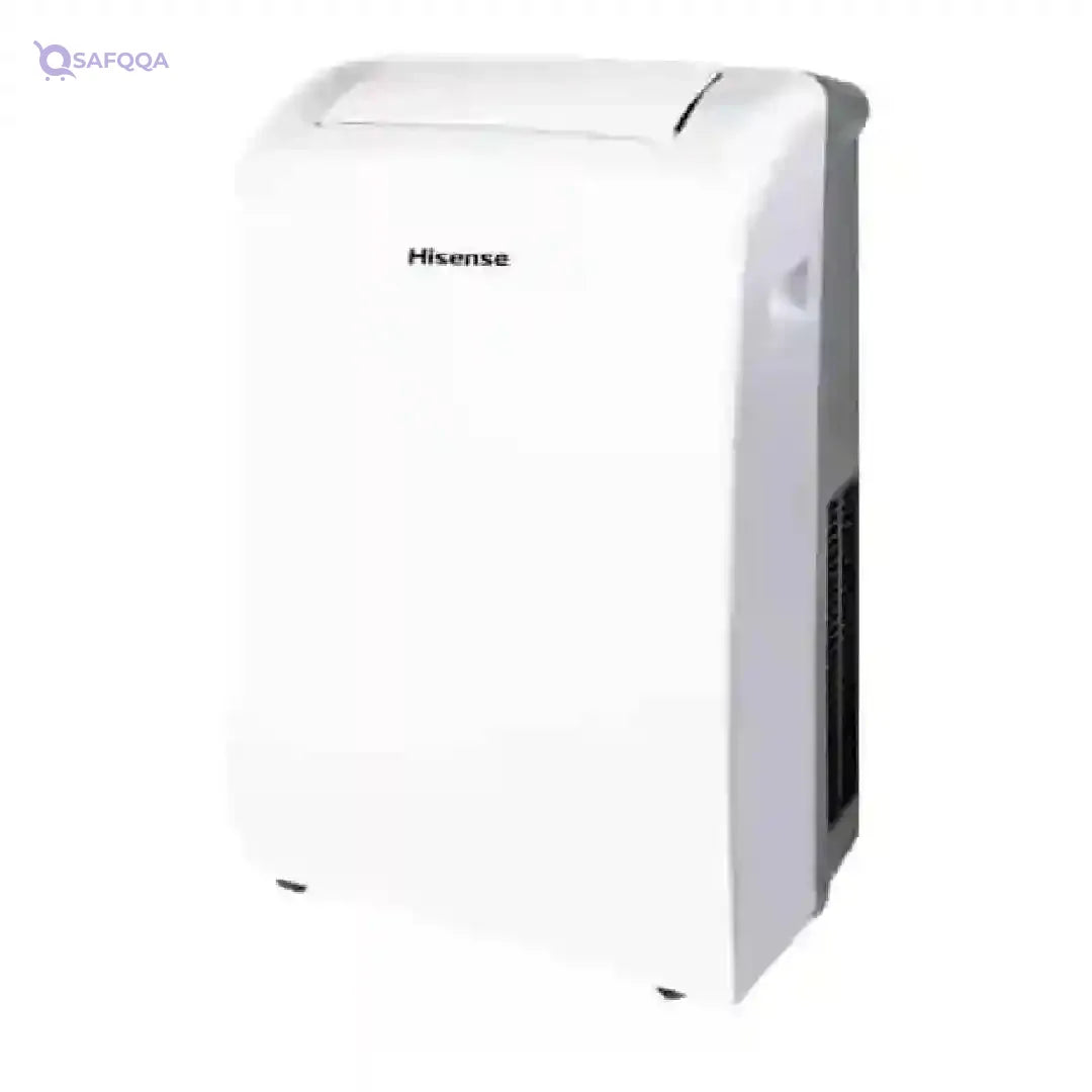 Hisense 12000 BTU Portable Air Conditioner – Heat & Cool, Low Noise, Auto Swing, 360° Universal Wheels - Safqqa Egypt
