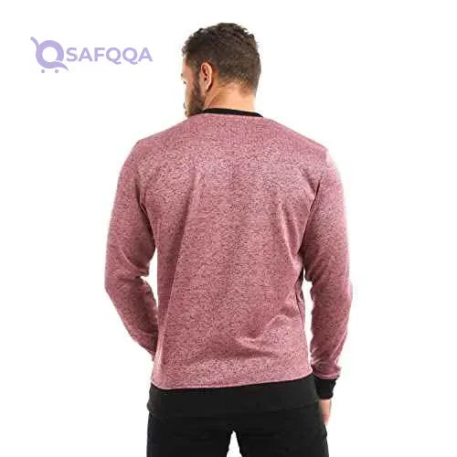Offcliff Men's Crew Neck Long Sleeve Sweatshirt Sweater - Safqqa Egypt