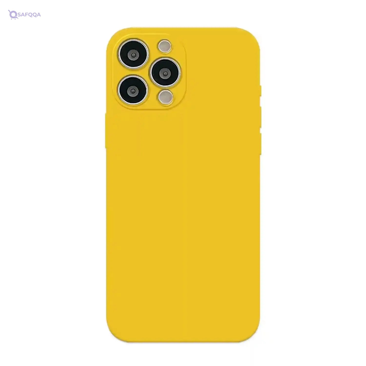 Case for iPhone 13pro max, 6.7-Inch, Silky-Soft Touch, Full-Bodypro maxtective Case, Shockproof Cover with Microfiber Lining (yellow) - Safqqa Egypt
