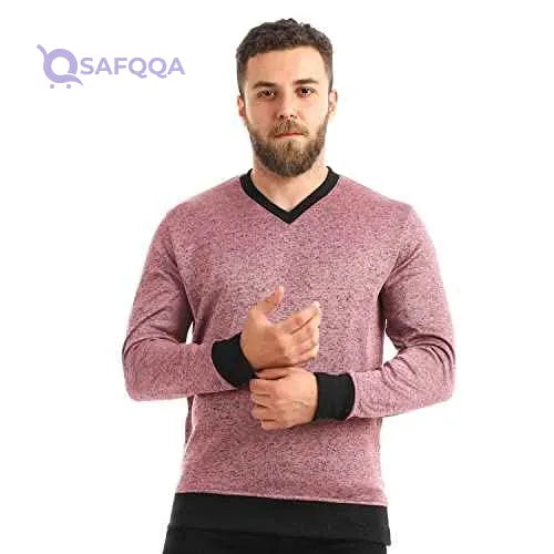 Offcliff Men's Crew Neck Long Sleeve Sweatshirt Sweater - Safqqa Egypt