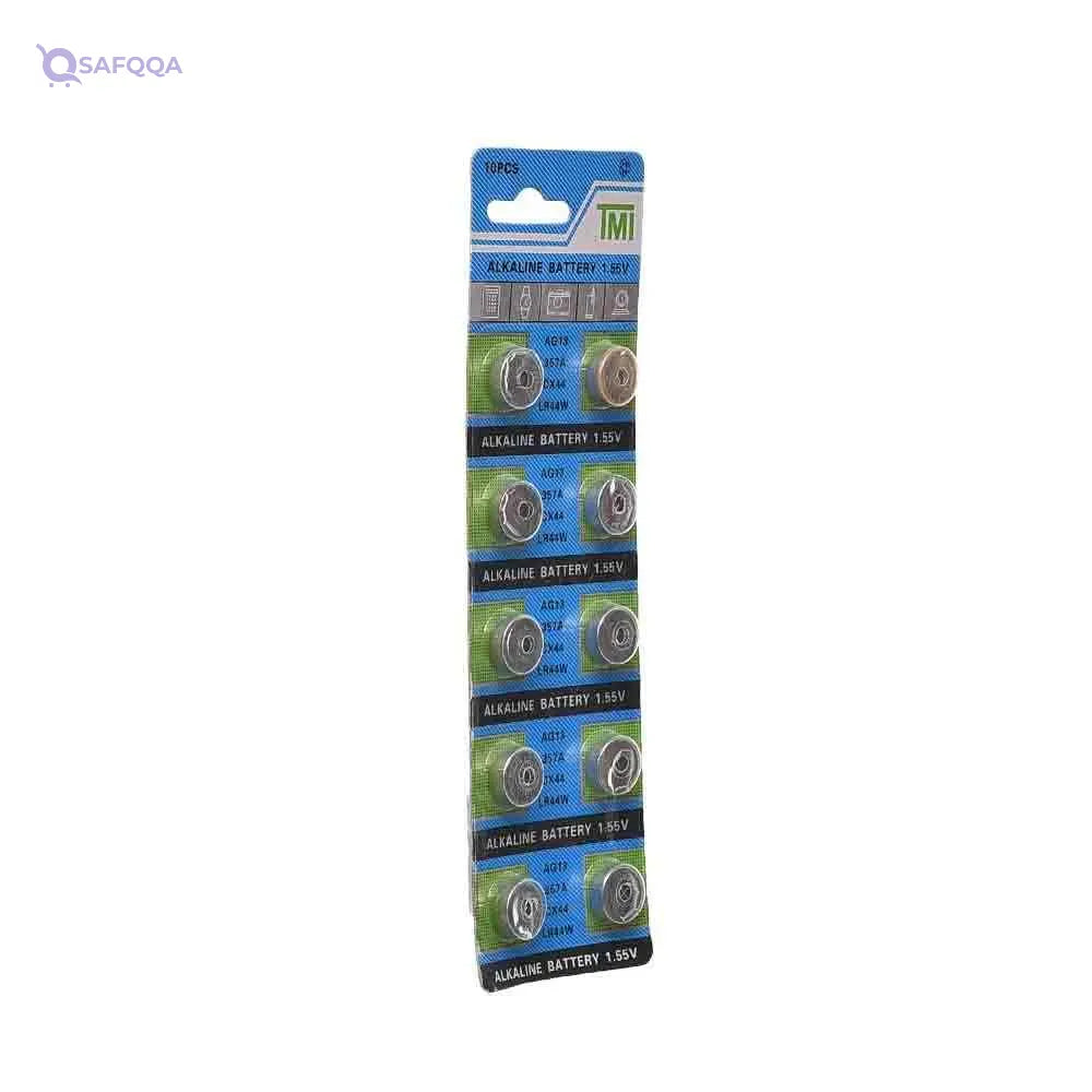 Tmi button alkaline battery - 1.55v - silver - Safqqa