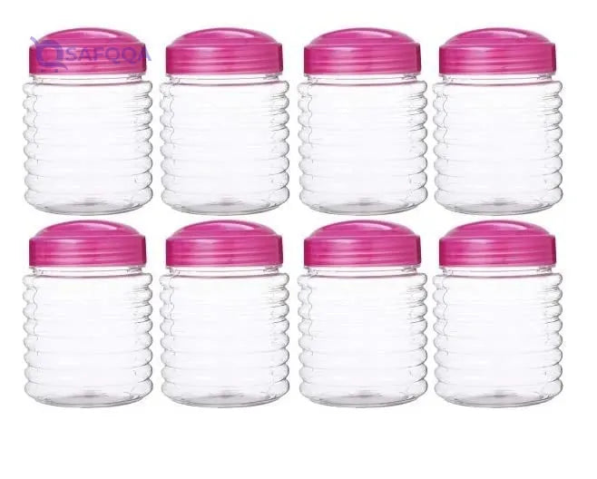 ‎Lamsa Plast Spice jar, set of 8 pieces - Safqqa