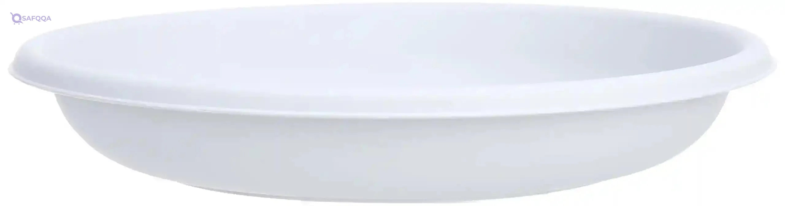 Bama Round Saucer, 20062, Off White, Plastic - Made In Italy - Safqqa
